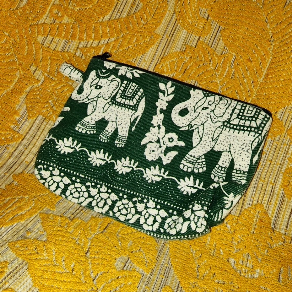 🐘Elephant Print🐘 Cosmetic Bag